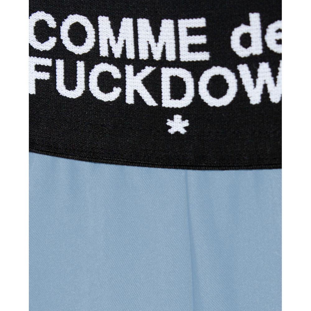 Сині поліестерові джинси та штани Comme Des Fuckdown
