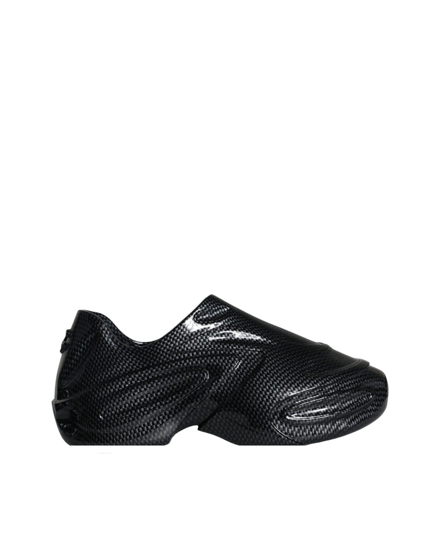 Чоловічі кросівки Dolce &amp; Gabbana Black Foiled Rubber Toy Low Top