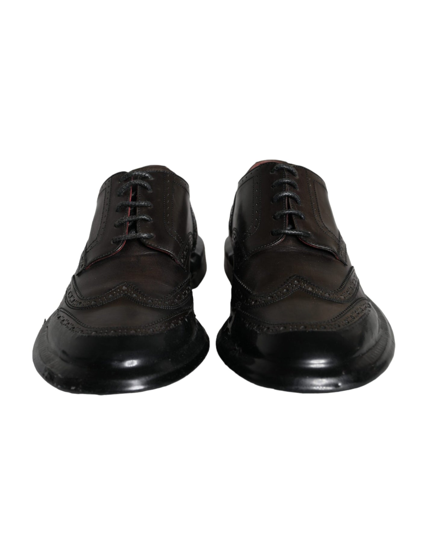 Офіційні чоловічі туфлі Dolce &amp; Gabbana зі шкіри Oxford Wingtip