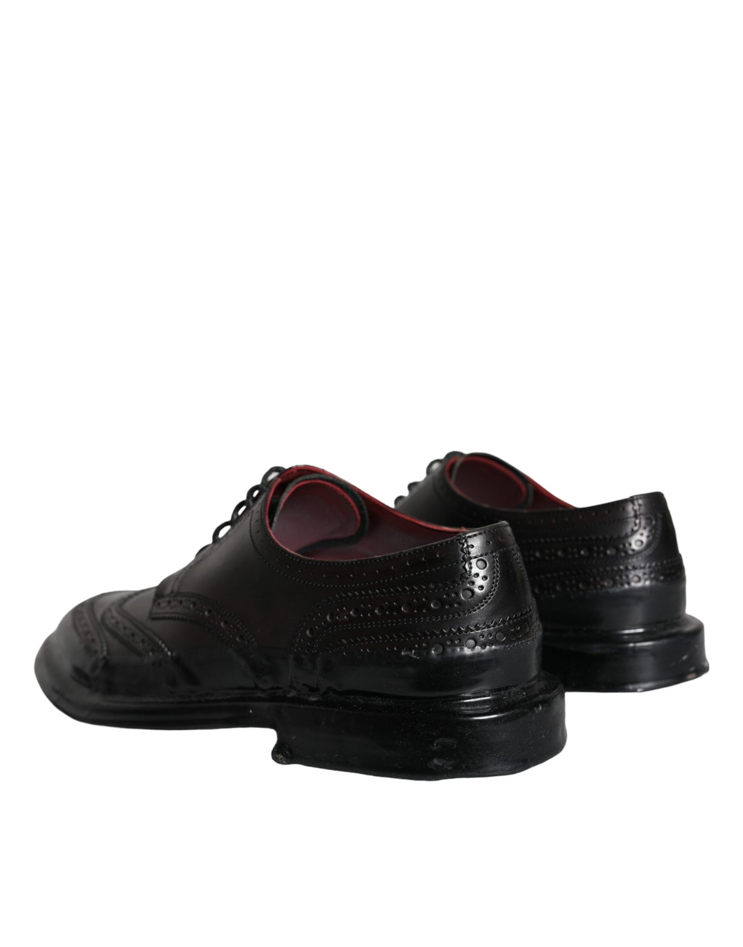 Офіційні чоловічі туфлі Dolce &amp; Gabbana зі шкіри Oxford Wingtip