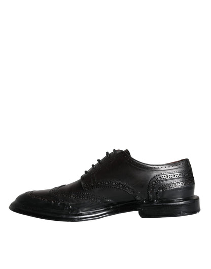 Офіційні чоловічі туфлі Dolce &amp; Gabbana зі шкіри Oxford Wingtip
