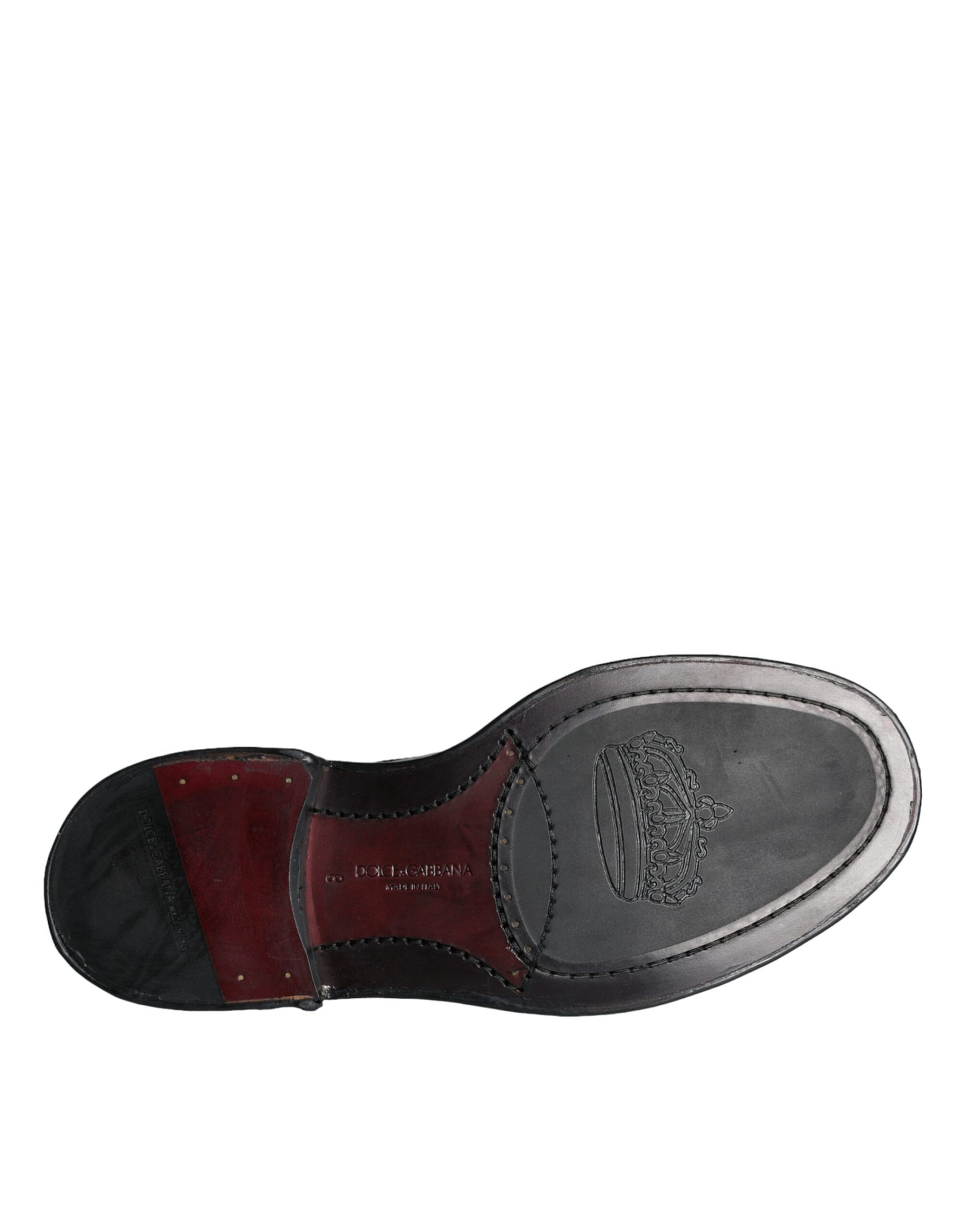 Офіційні чоловічі туфлі Dolce &amp; Gabbana зі шкіри Oxford Wingtip