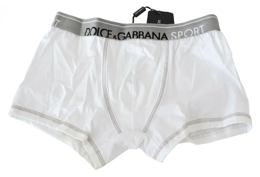 Звичайна нижня білизна Dolce &amp; Gabbana з білої бавовни і стрейч