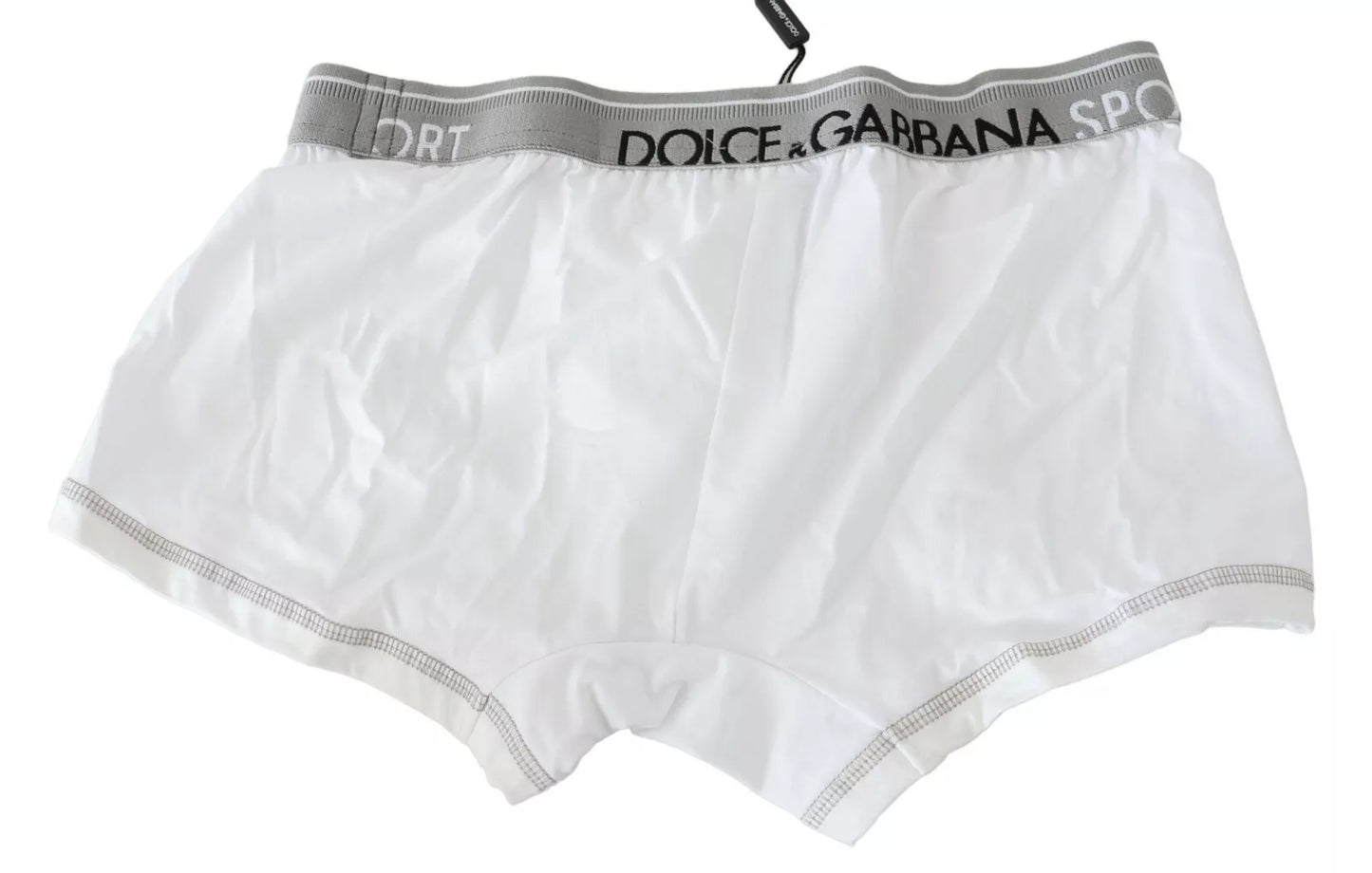 Звичайна нижня білизна Dolce &amp; Gabbana з білої бавовни і стрейч