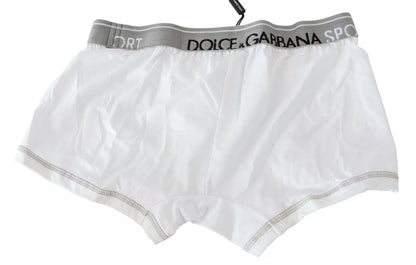 Звичайна нижня білизна Dolce &amp; Gabbana з білої бавовни і стрейч