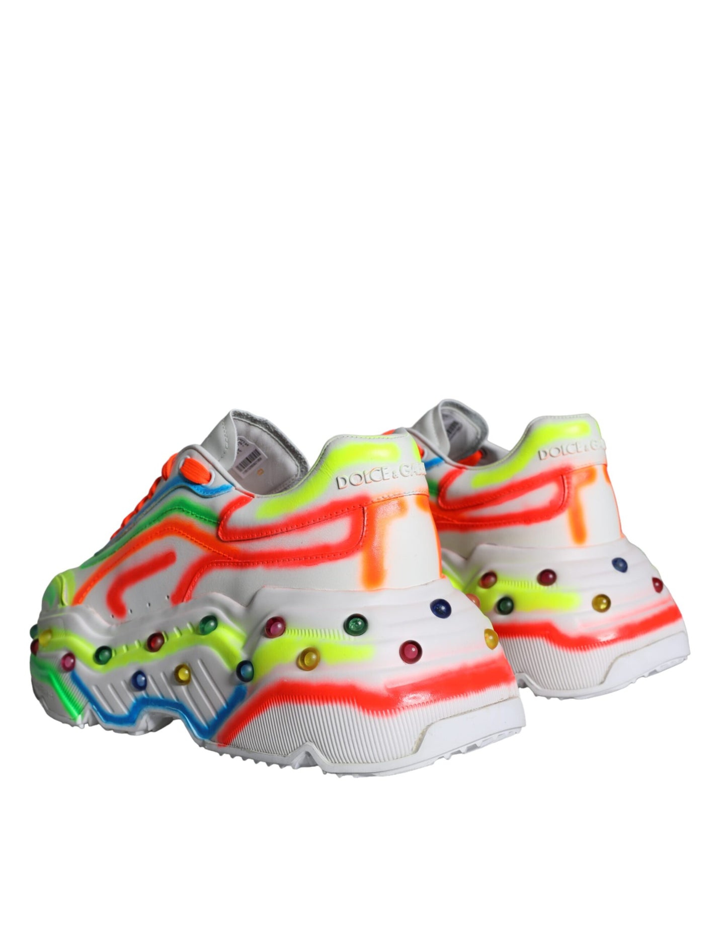 Кросівки Dolce &amp; Gabbana Multicolor Daymaster зі світлодіодним підсвічуванням
