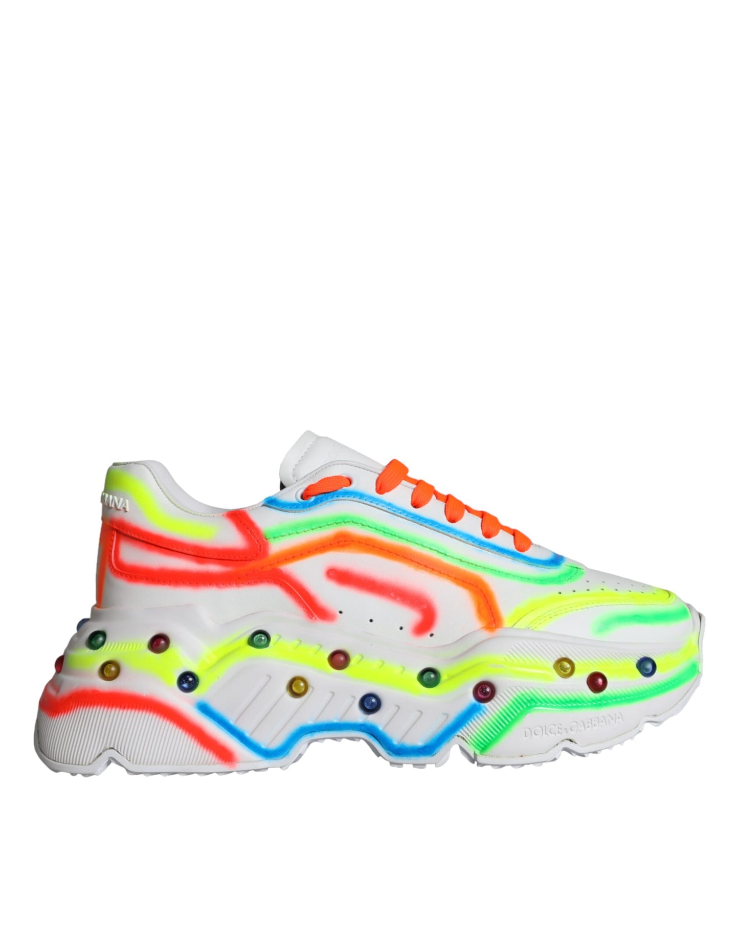 Кросівки Dolce &amp; Gabbana Multicolor Daymaster зі світлодіодним підсвічуванням