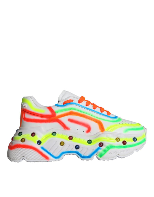 Кросівки Dolce &amp; Gabbana Multicolor Daymaster зі світлодіодним підсвічуванням