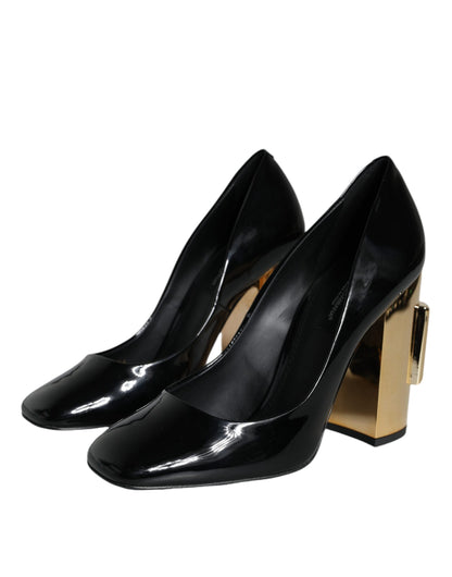 Туфлі-човники з логотипом Dolce &amp; Gabbana Black Gold