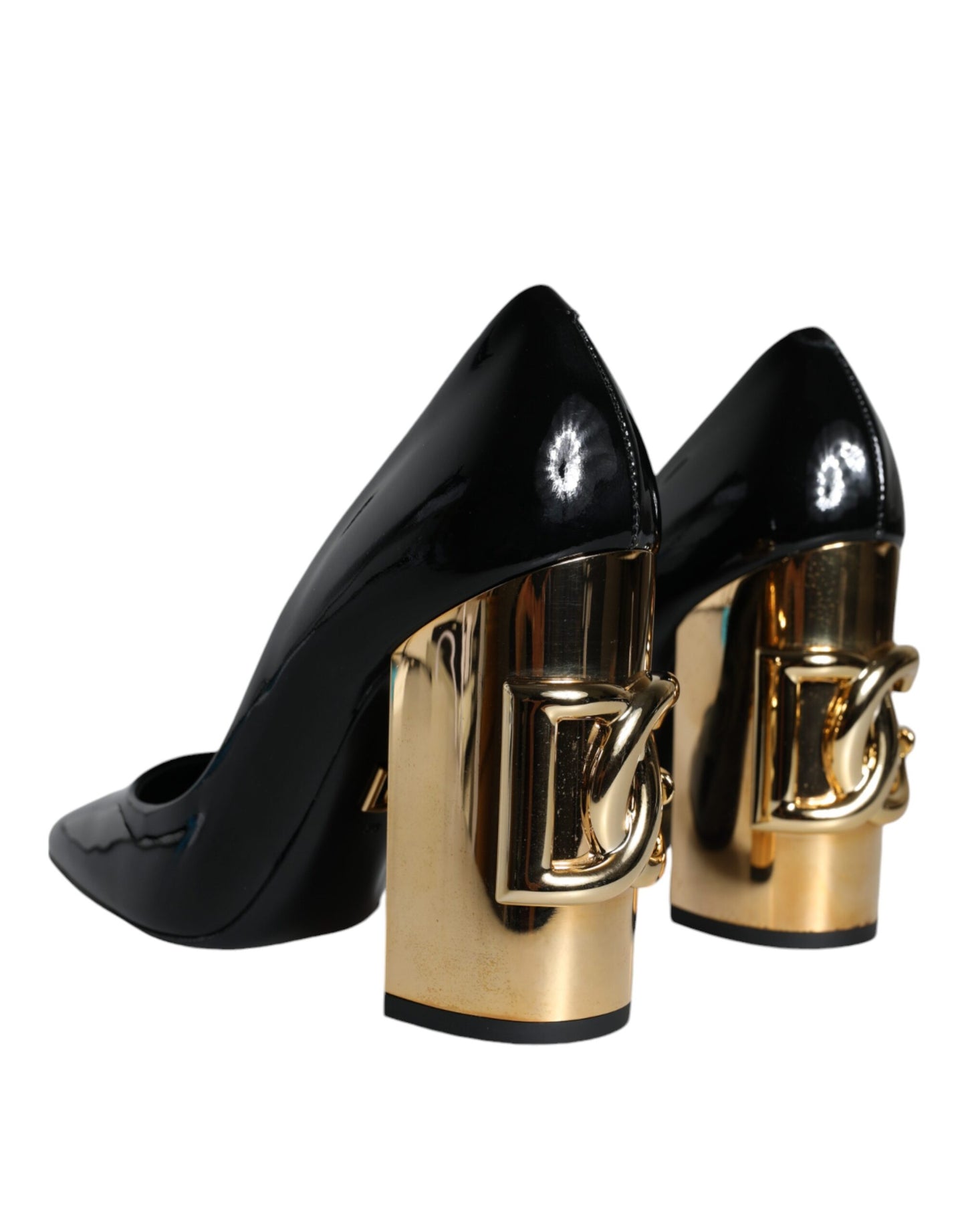 Туфлі-човники з логотипом Dolce &amp; Gabbana Black Gold