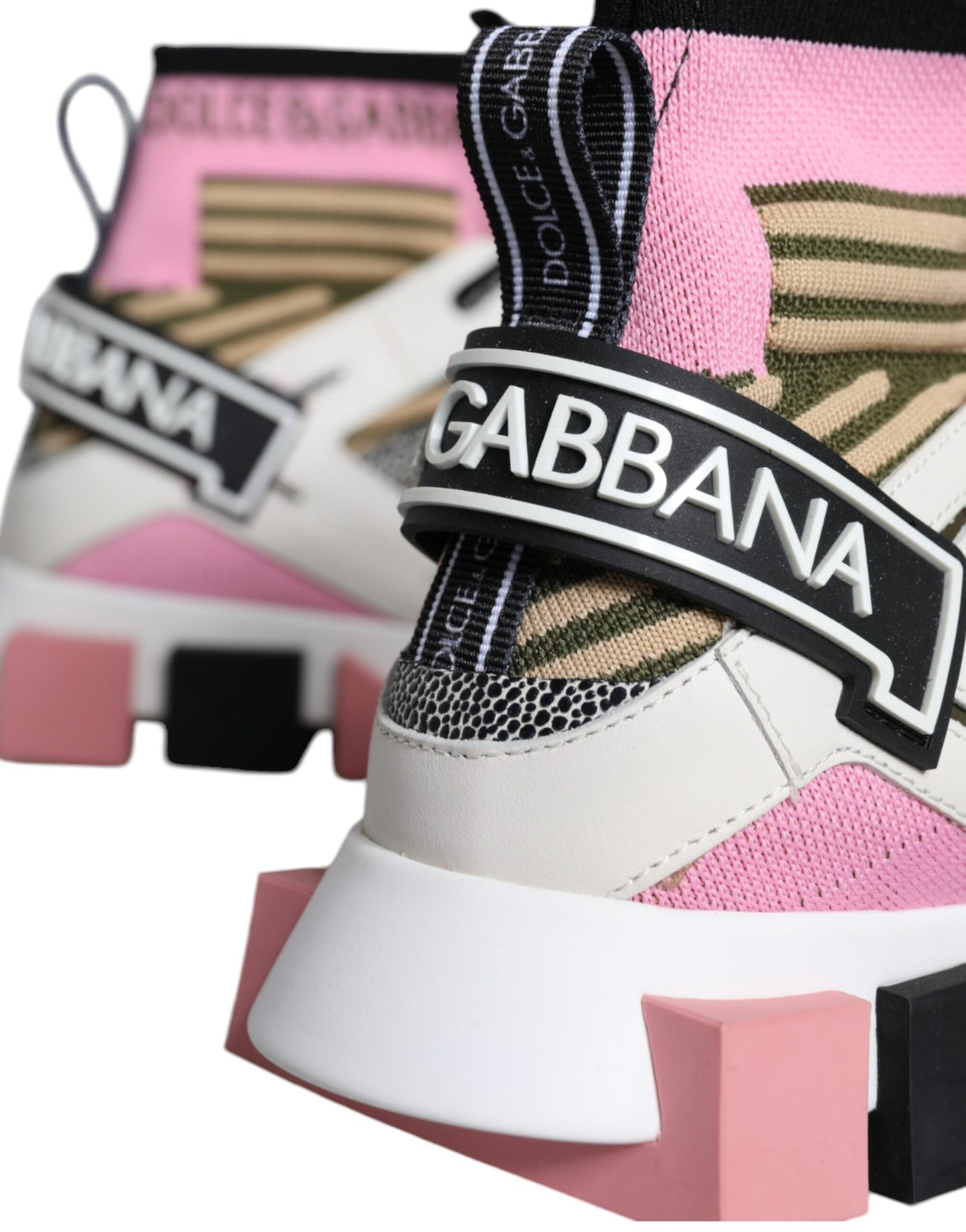Кросівки з логотипом Dolce &amp; Gabbana Multicolor Sorrento Socks