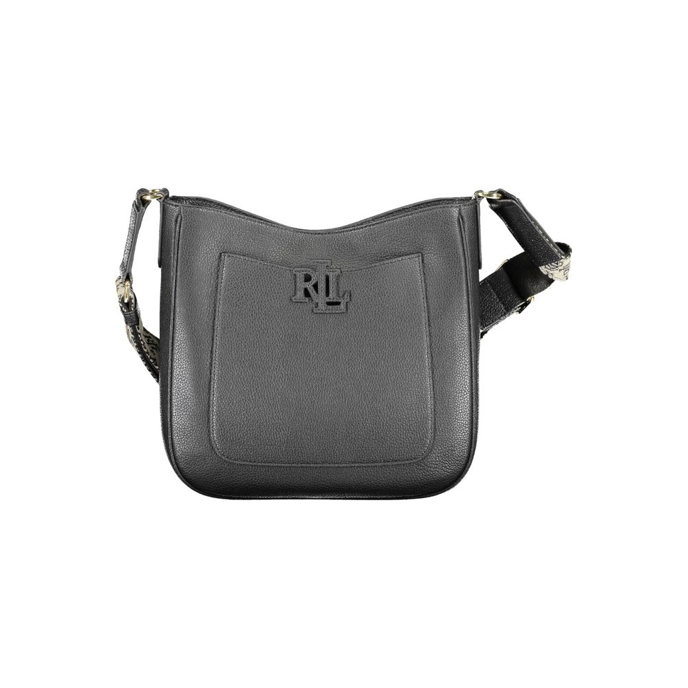 Чорна шкіряна сумочка Ralph Lauren