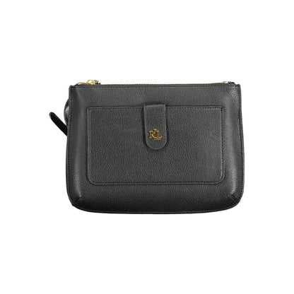 Чорна шкіряна сумочка Ralph Lauren