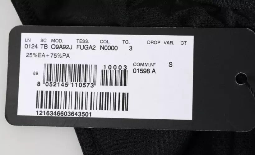 Чорні нейлонові купальники Dolce &amp; Gabbana. Пляжний одяг. Нижнє бікіні