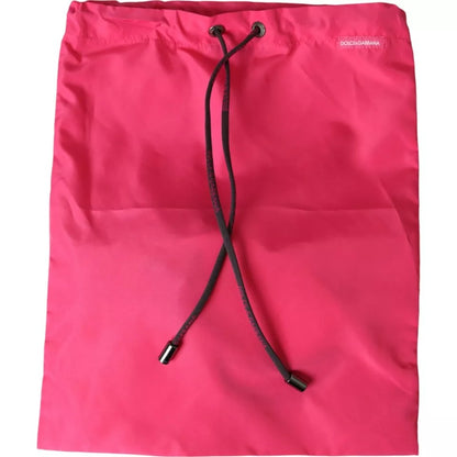 Dolce &amp; Gabbana Pink Nylon DG Logo Beachwear Shorts Купальники чоловічі