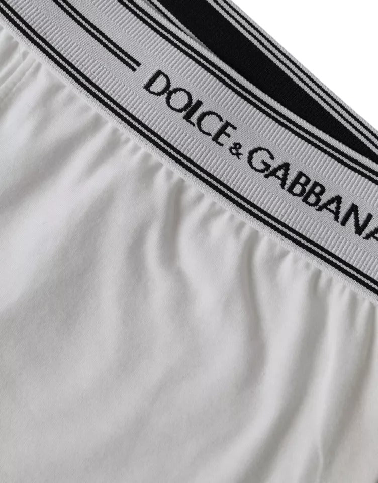 Звичайні боксери Dolce &amp; Gabbana з білої суміші бавовни