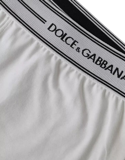 Звичайні боксери Dolce &amp; Gabbana з білої суміші бавовни