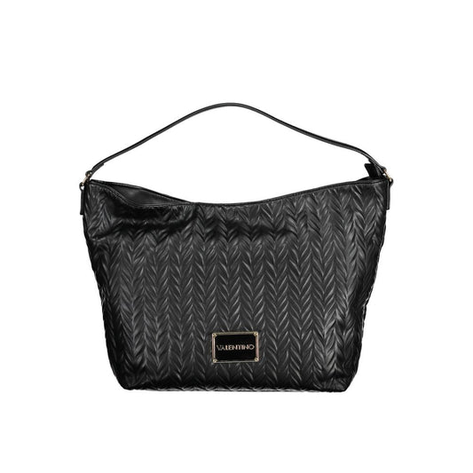 Valentino Bags Чорна поліетиленова сумочка