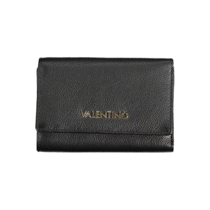 Чорний поліетиленовий гаманець Valentino Bags