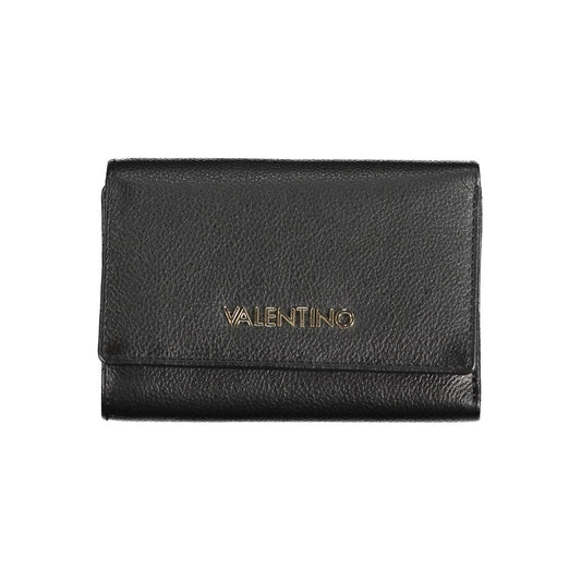 Чорний поліетиленовий гаманець Valentino Bags