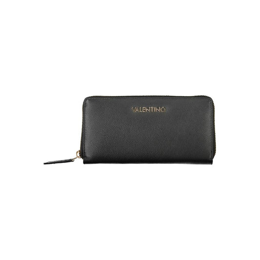 Чорний поліетиленовий гаманець Valentino Bags