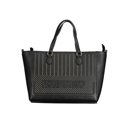 Valentino Bags Чорна поліетиленова сумочка