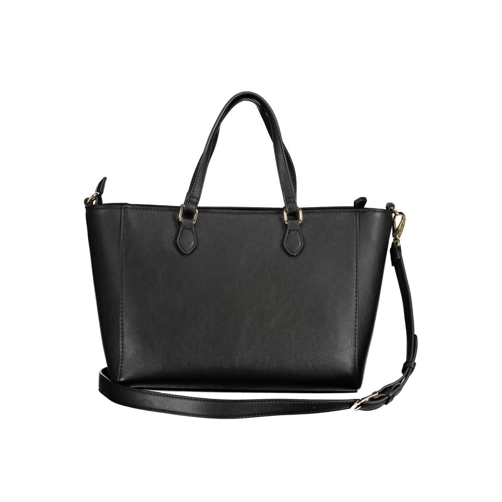 Valentino Bags Чорна поліетиленова сумочка