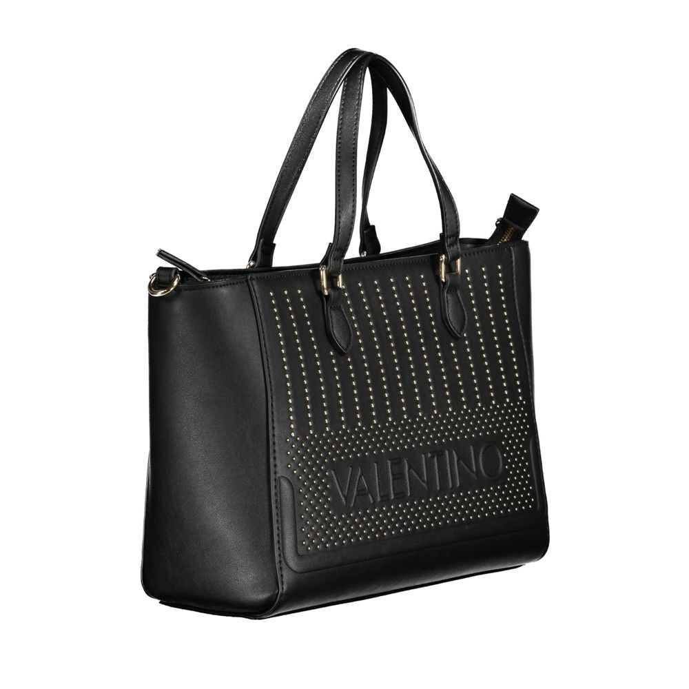 Valentino Bags Чорна поліетиленова сумочка
