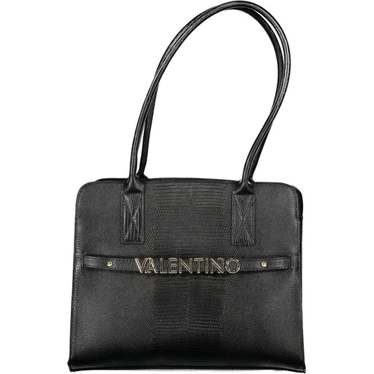 Valentino Bags Чорна поліетиленова сумочка