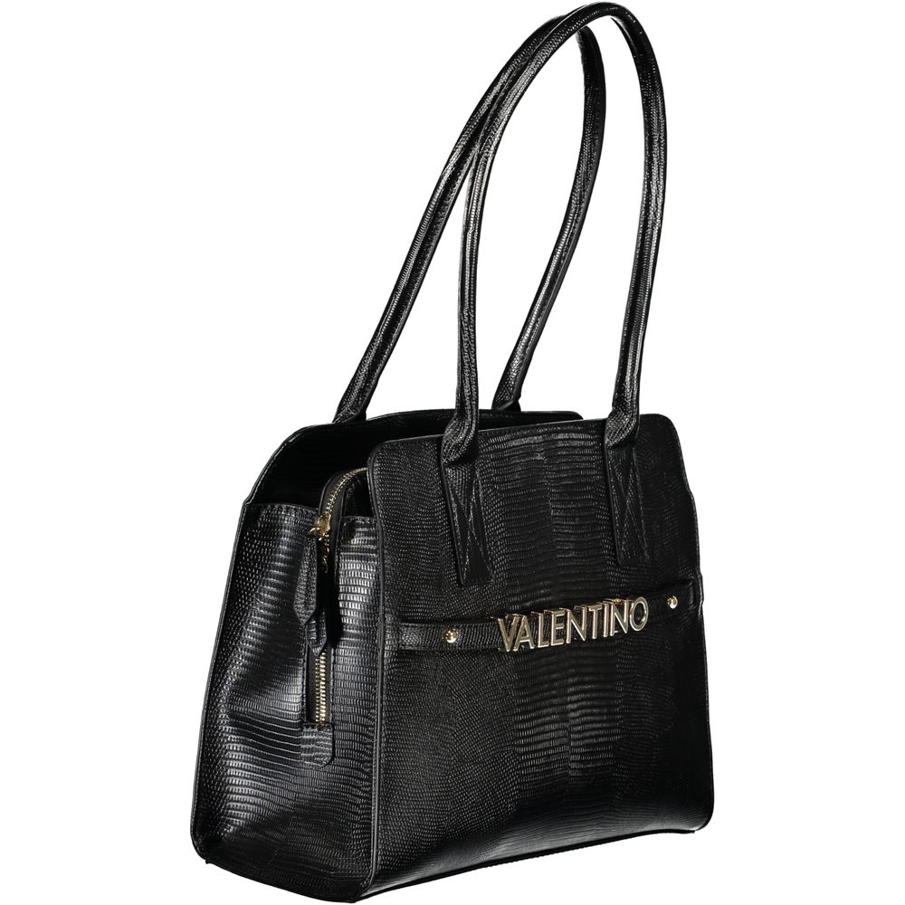 Valentino Bags Чорна поліетиленова сумочка