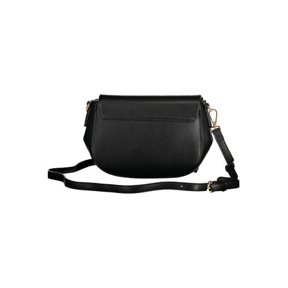 Valentino Bags Чорна поліетиленова сумочка