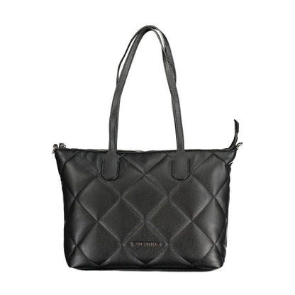 Valentino Bags Чорна поліетиленова сумочка
