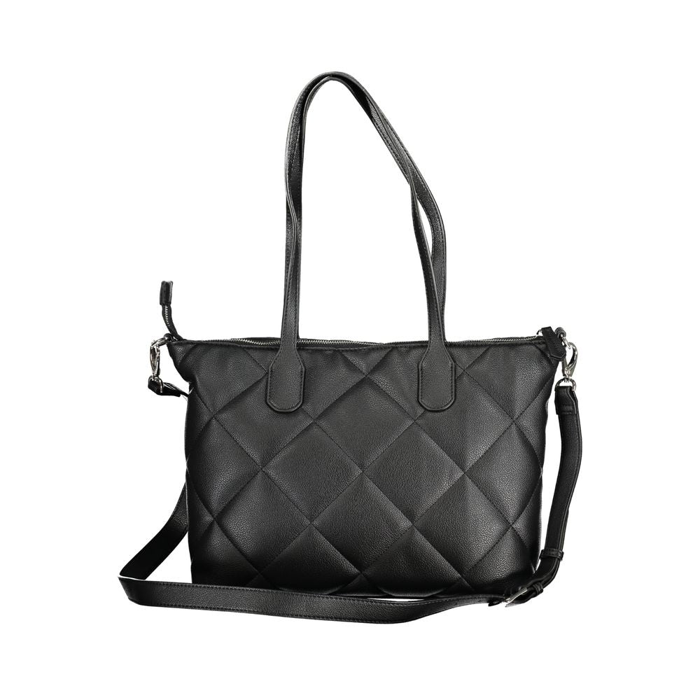 Valentino Bags Чорна поліетиленова сумочка