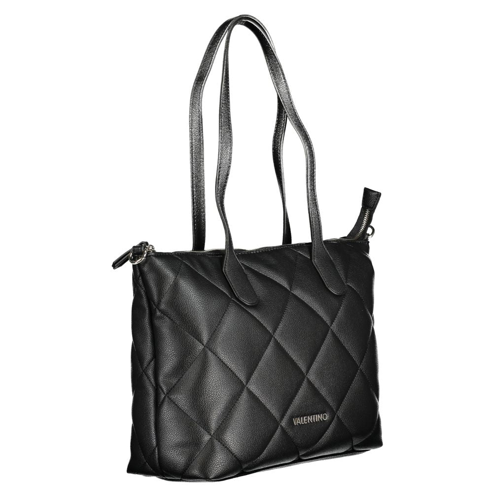 Valentino Bags Чорна поліетиленова сумочка