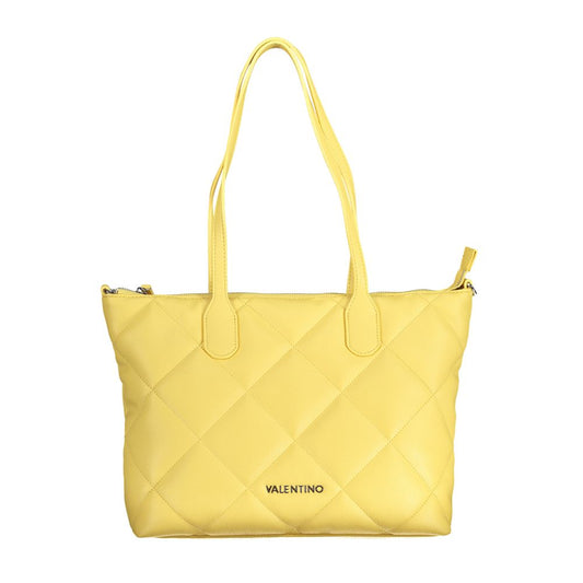Жовта поліетиленова сумочка Valentino Bags