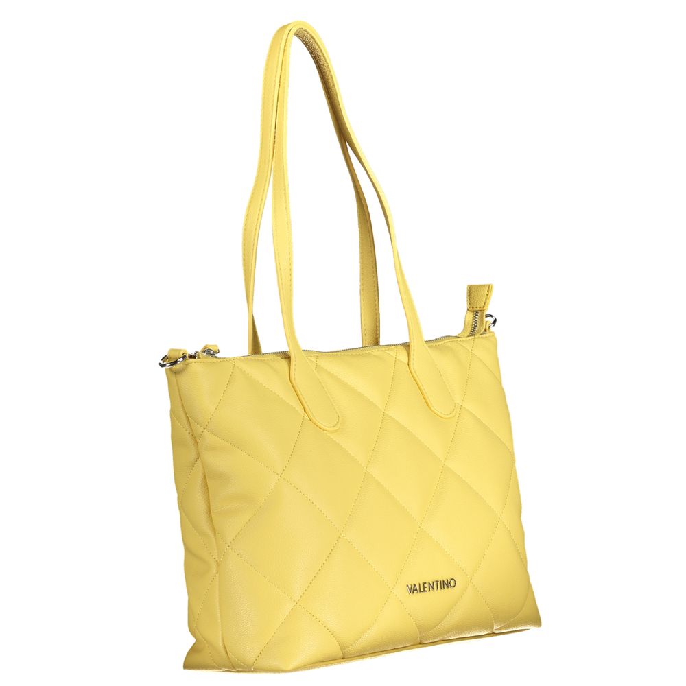 Жовта поліетиленова сумочка Valentino Bags