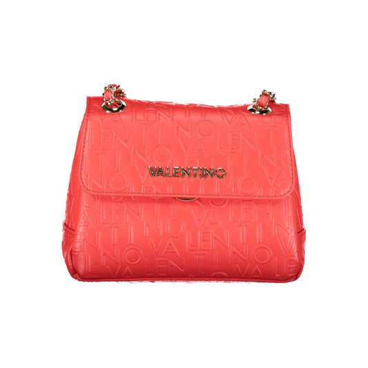 Valentino Bags Червона поліетиленова сумочка