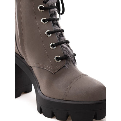 Черевики Giuseppe Zanotti Grey з екошкіри