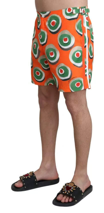 Пляжні шорти Dolce &amp; Gabbana Orange Cupcake