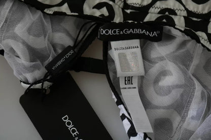 Купальники Dolce &amp; Gabbana Black DG Mania без рукавів