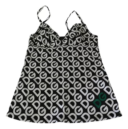 Купальники Dolce &amp; Gabbana Black DG Mania без рукавів