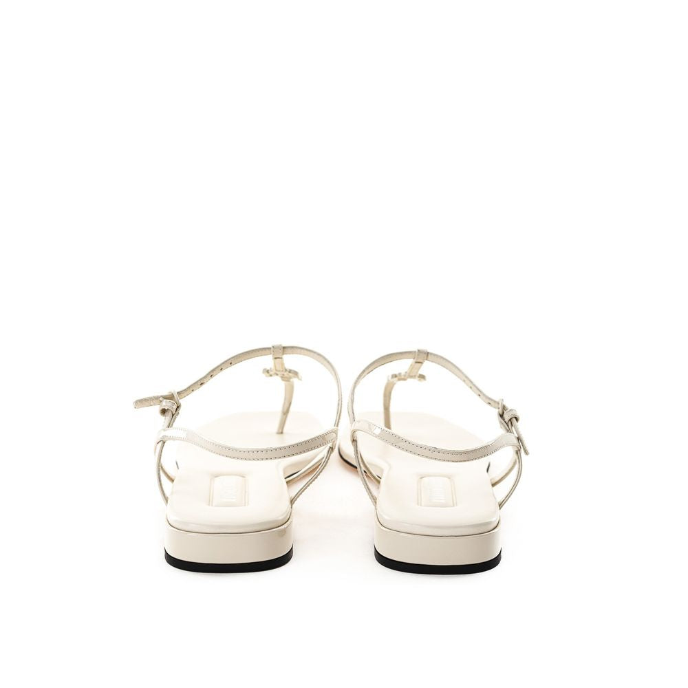 Босоніжки Miu Miu Beige Vernice