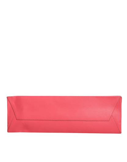 Рожева шкіряна сумка Alberta Ferretti Weekend Wednesday Shopping Tote Bag
