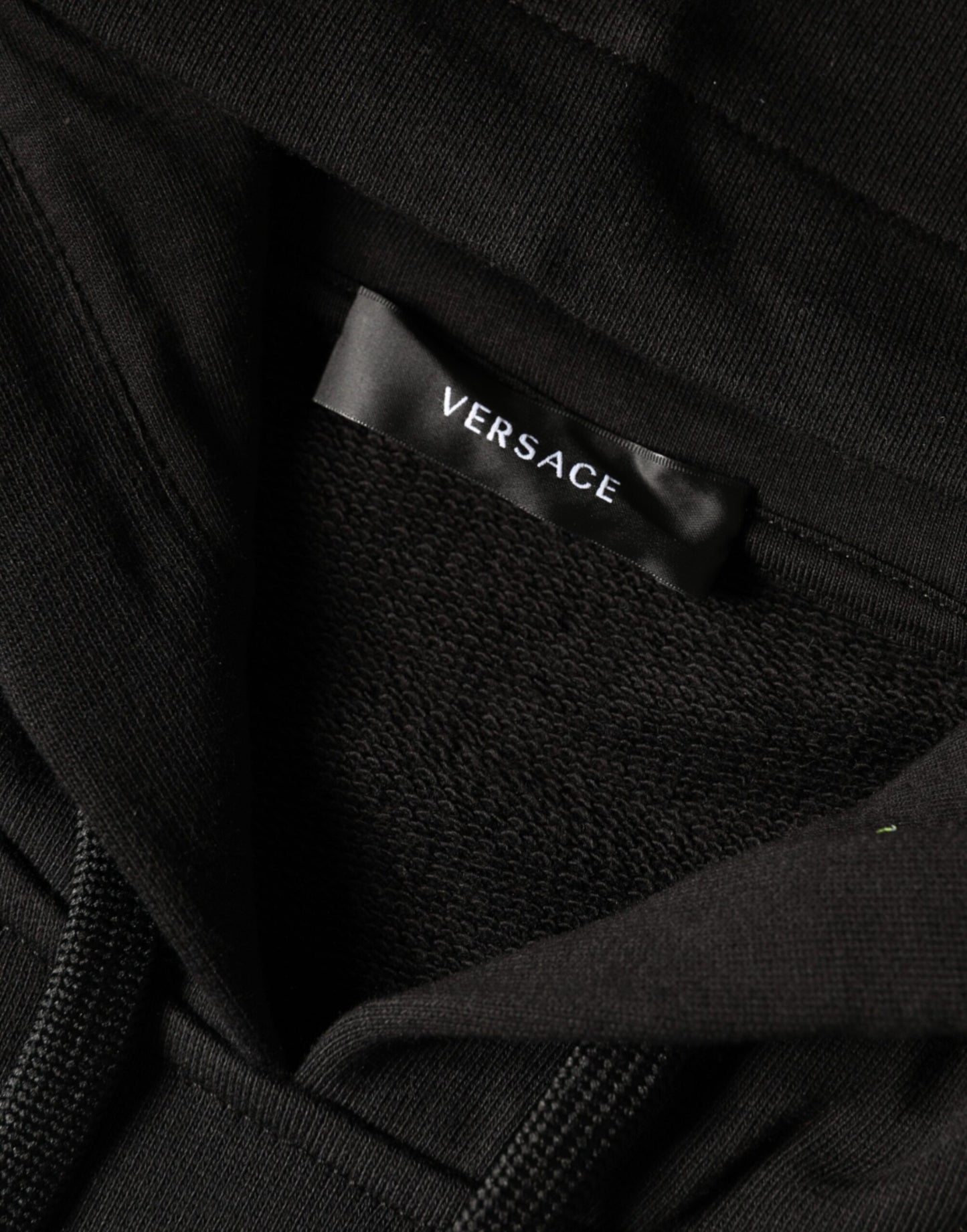 Бавовняна толстовка з принтом Versace Black Medusa. Пуловер. Светр