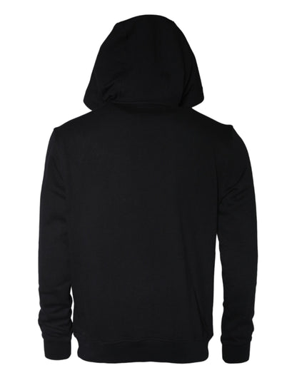 Бавовняна толстовка з принтом Versace Black Medusa. Пуловер. Светр