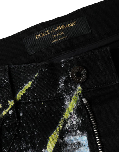 Бавовняні завужені джинси Dolce &amp; Gabbana