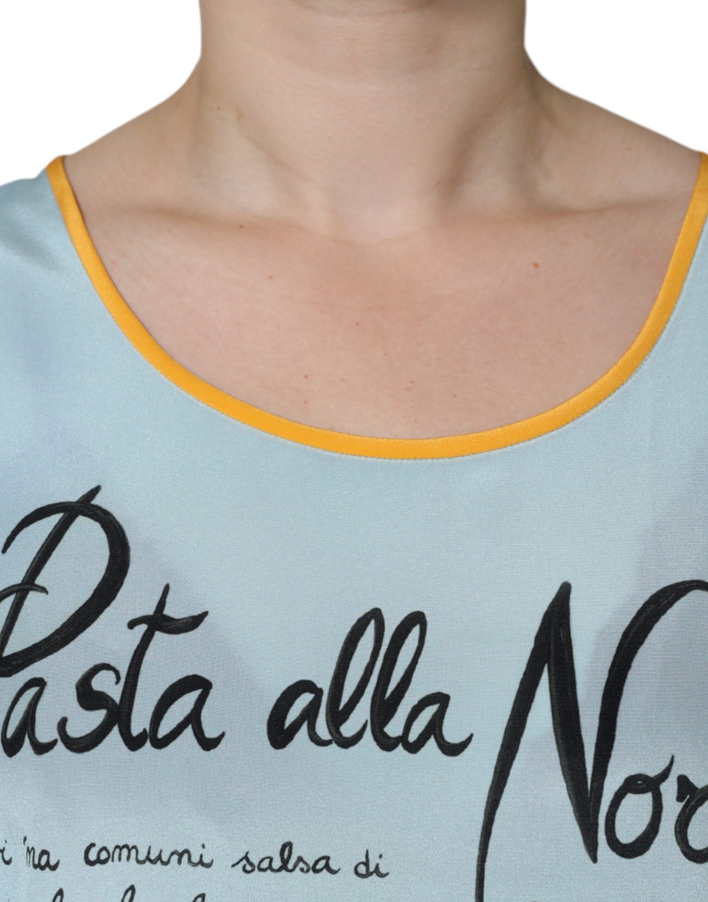 Безрукавка Dolce &amp; Gabbana Multicolor Pasta Alla Norma Print