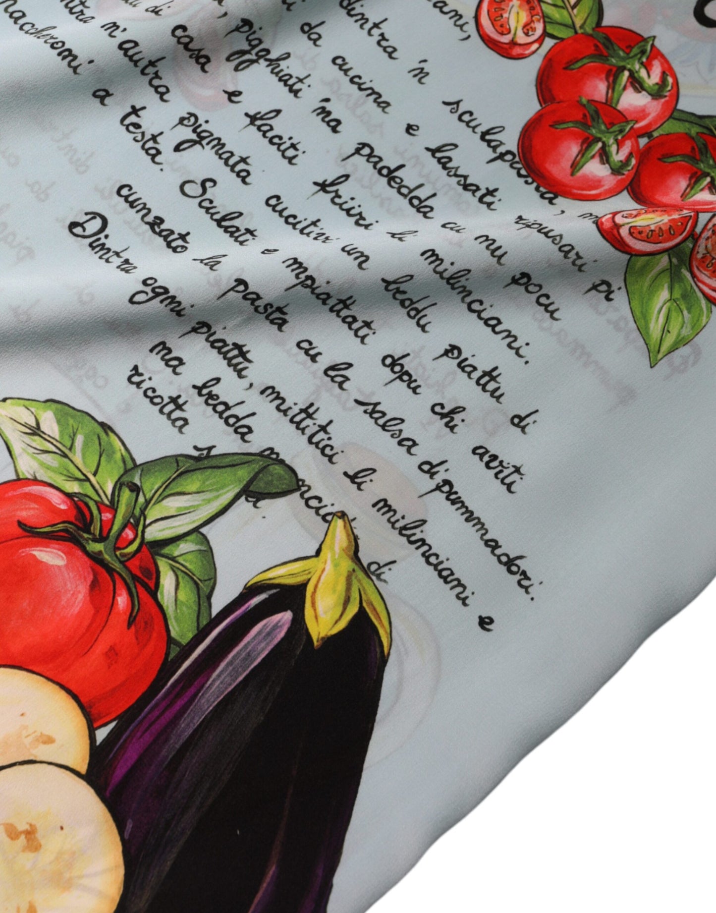 Безрукавка Dolce &amp; Gabbana Multicolor Pasta Alla Norma Print