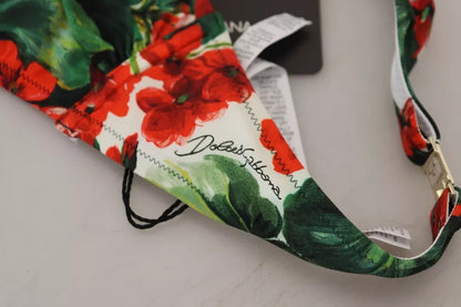 Багатобарвний купальник Dolce &amp; Gabbana з геранью