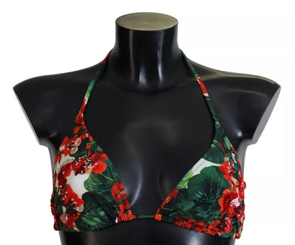 Багатобарвний купальник Dolce &amp; Gabbana з геранью